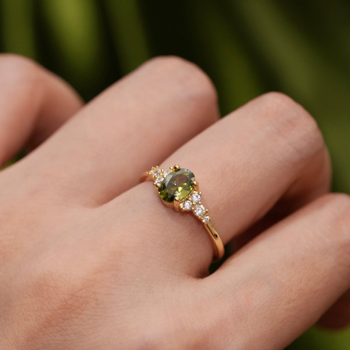 High-end Light-luxury Sparkling Versatile Open-ring For Women Vera Lux