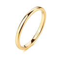 Sleek Unisex Polished Tungsten Carbide Ring That Wont Fade Vera Lux