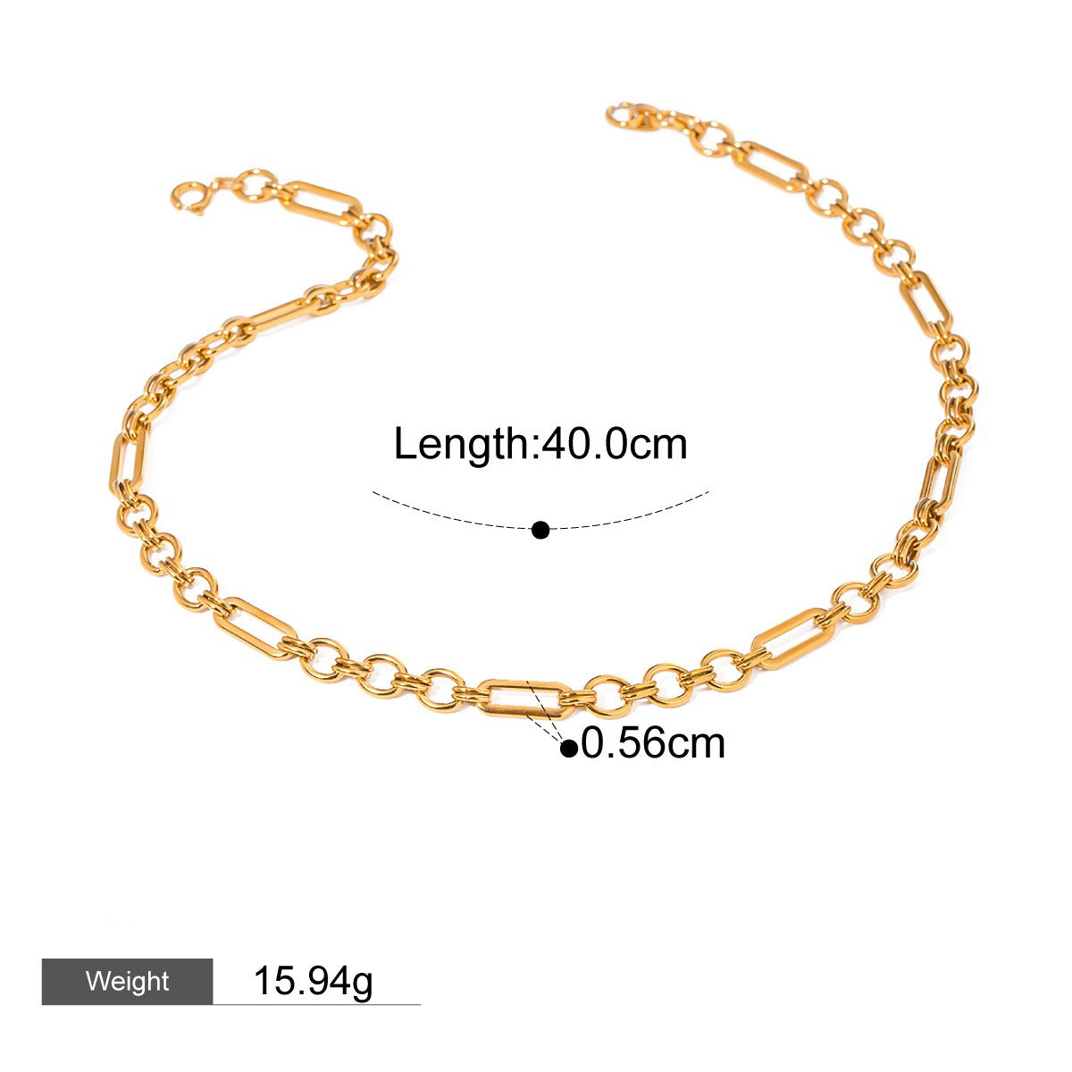 18K Goldfish Shape Design Exquisite Fashion Necklace Bracelet Set Vera Lux