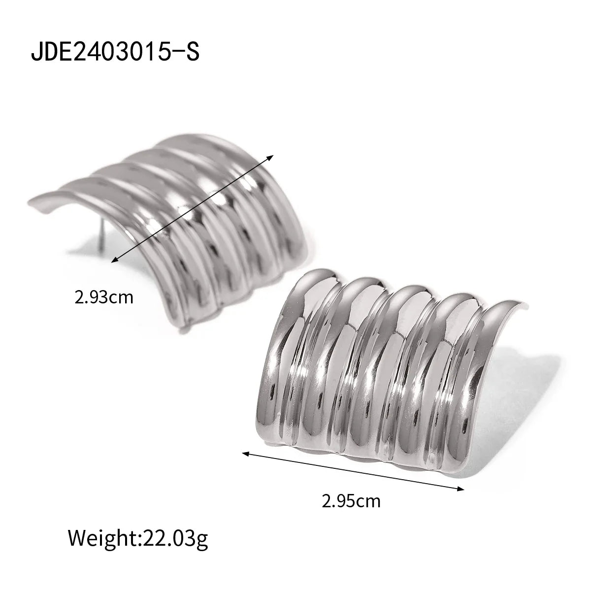 316l Stainless Steel Vintage-Inspired Waterproof Stud Earrings Personalized Charm Fashion Jewelry Accessories Bijoux Gift Vera Lux