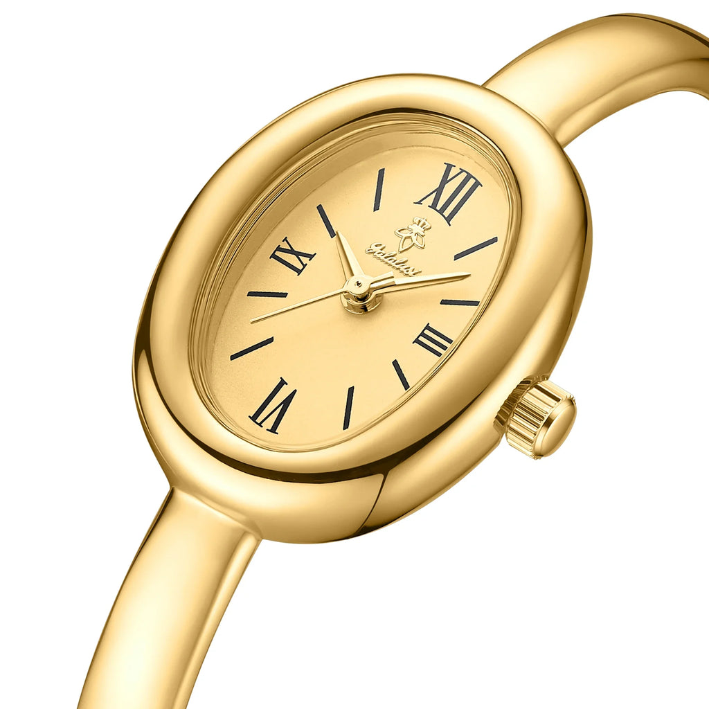YaLaLuSi Brand Women's Watch: Stylish, Minimalist Bracelet Watch, Water-Resistant Quartz Watch, Gift reloj mujer watch for girls Vera Lux