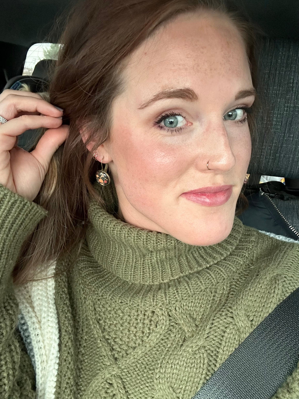 Beautiful Vintage Fall Earrings Rooted Home Goods