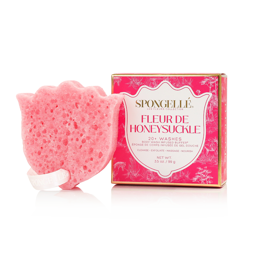Fleur de Honeysuckle | Les Fleurs Body Buffer Spongellé