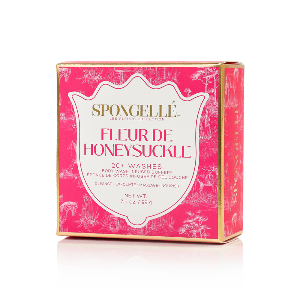 Fleur de Honeysuckle | Les Fleurs Body Buffer Spongellé