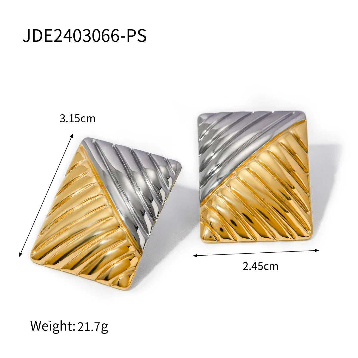 316l Stainless Steel Vintage-Inspired Waterproof Stud Earrings Personalized Charm Fashion Jewelry Accessories Bijoux Gift Vera Lux