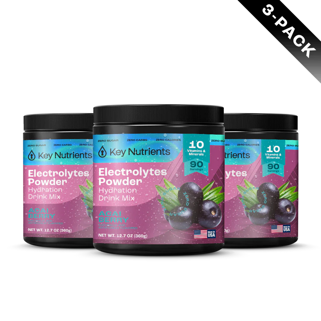 Electrolyte Recovery Plus Powder (Sugar-Free) Key Nutrients