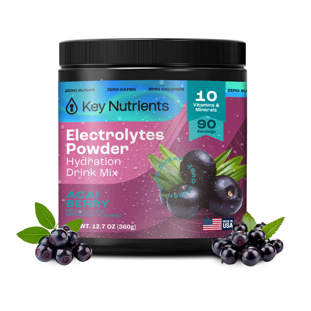 Electrolyte Recovery Plus Powder (Sugar-Free) Key Nutrients