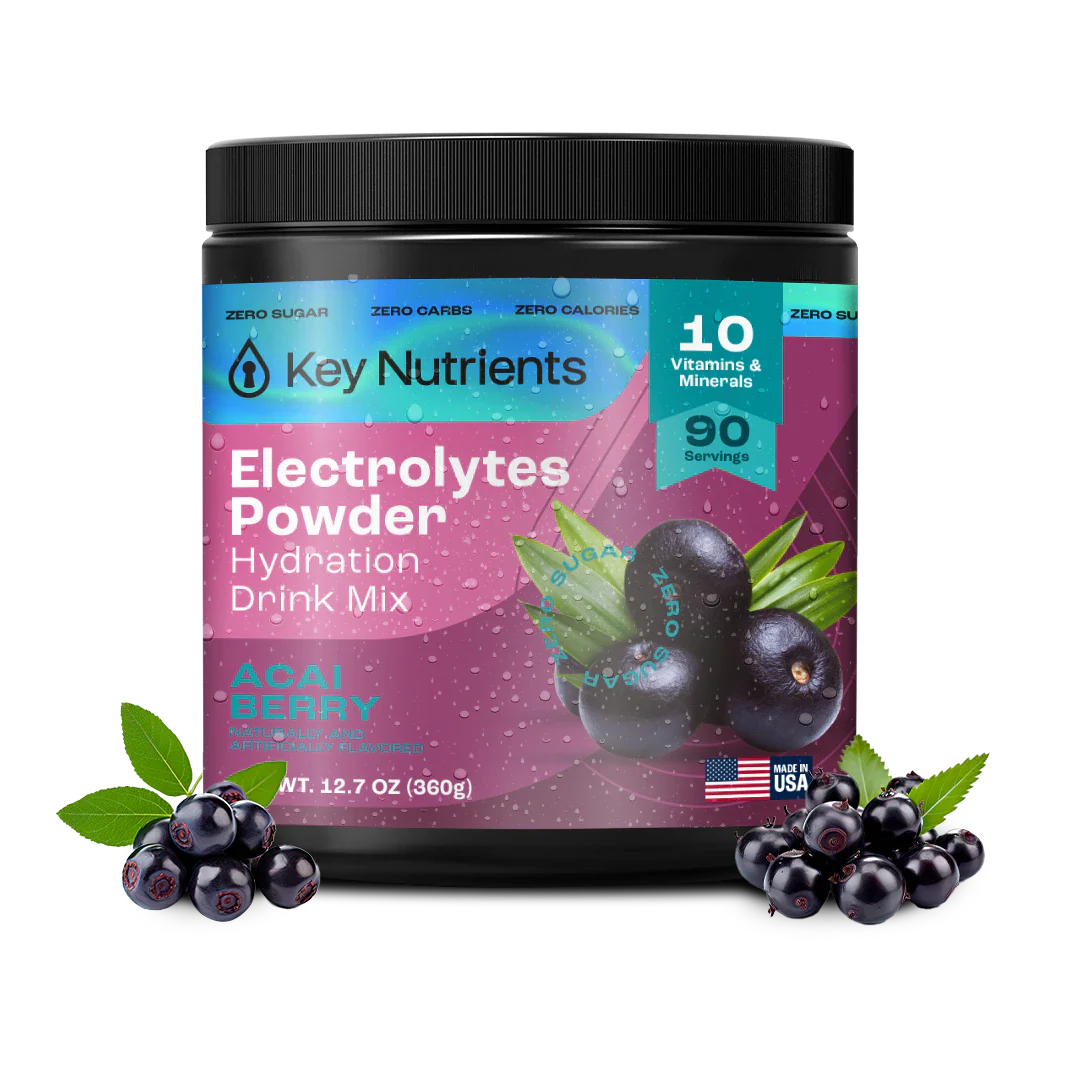 Electrolyte Recovery Plus Powder (Sugar-Free) Key Nutrients