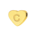 SUNIBI Initial Name Heart Shape Pendant For Necklaces Stainless Steel Necklace for Women Bracelet Make Earrings Jewelry Vera Lux