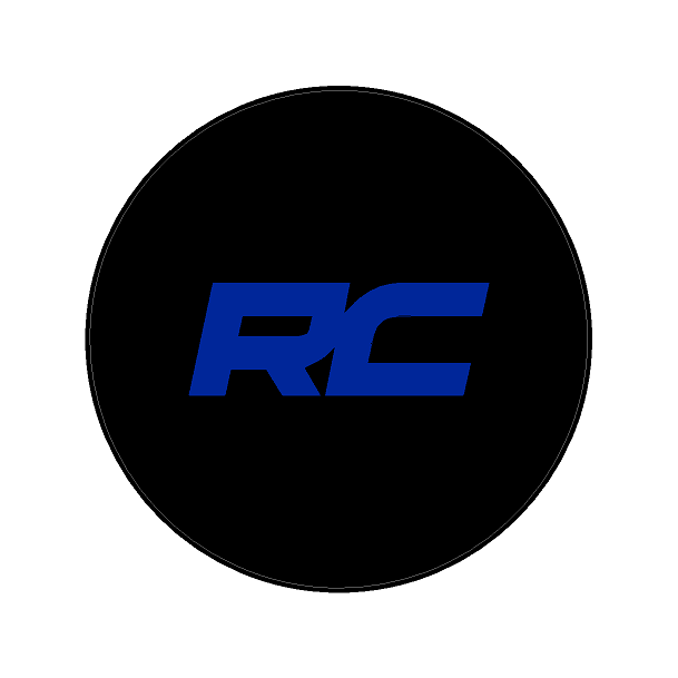 RC 3.5" Black Series Round Cover Overlays - Universal StickerFab