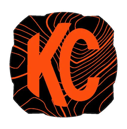 KC HiLITES Flex Era 4 Cover Topo Overlays - Universal StickerFab