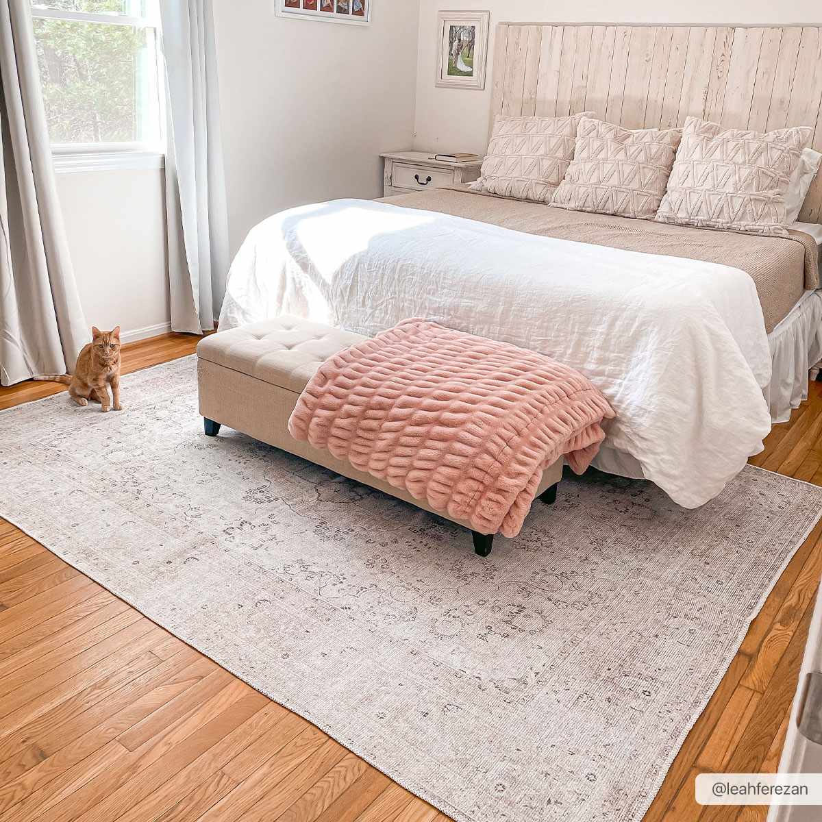 Bethany Vintage Flat Pile Washable Rug Boutique Rugs