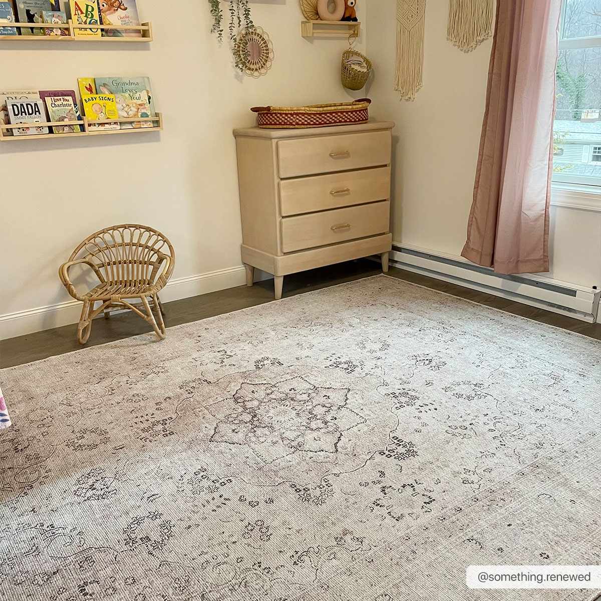 Bethany Vintage Flat Pile Washable Rug Boutique Rugs