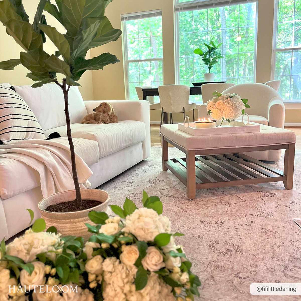 Bethany Vintage Flat Pile Washable Rug Boutique Rugs