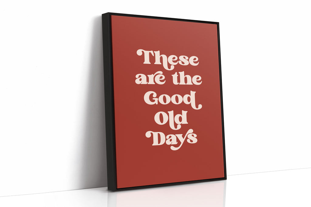 Vintage Vibes - Retro Typography Art Print Kooly