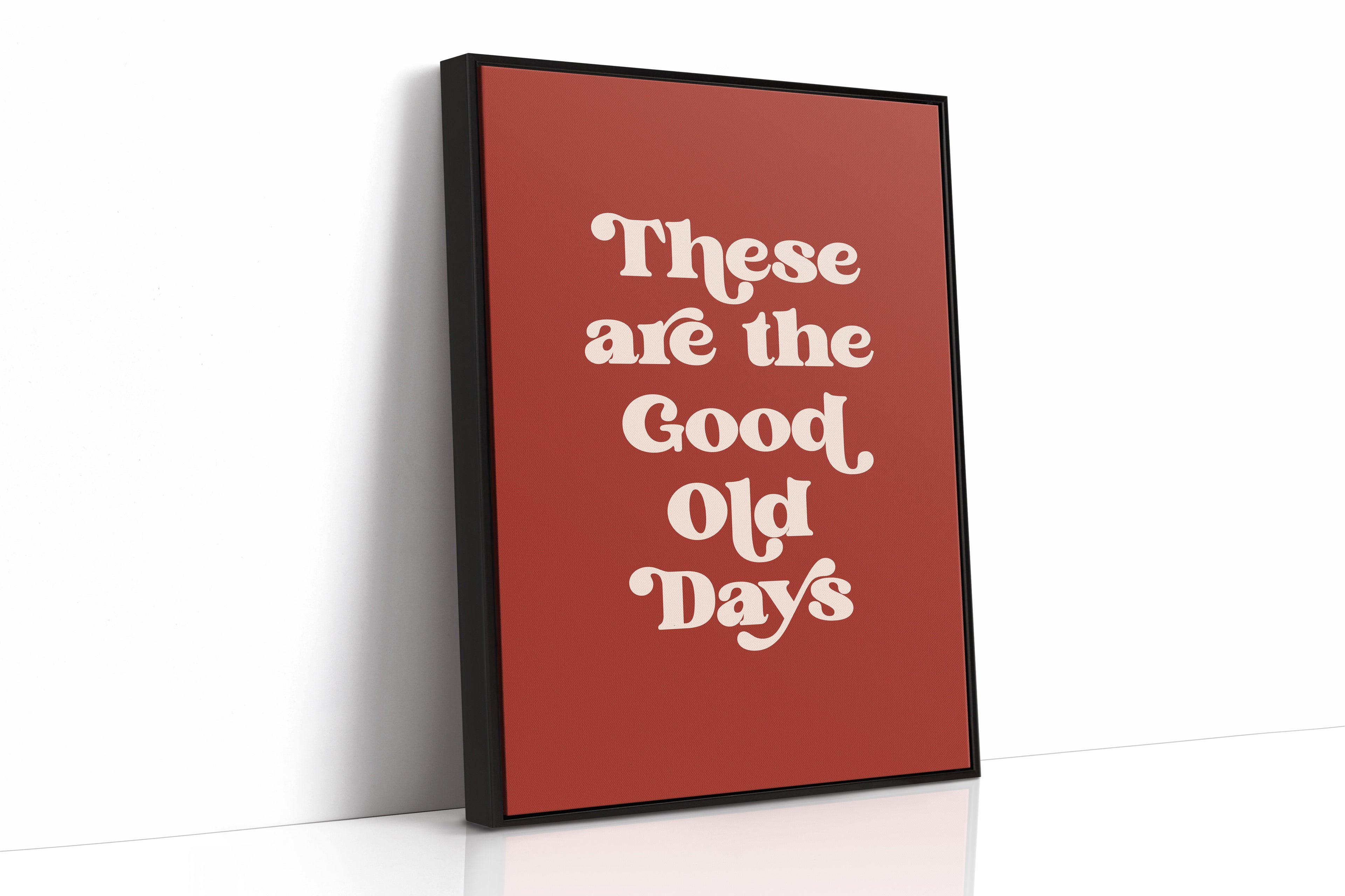 Vintage Vibes - Retro Typography Art Print Kooly