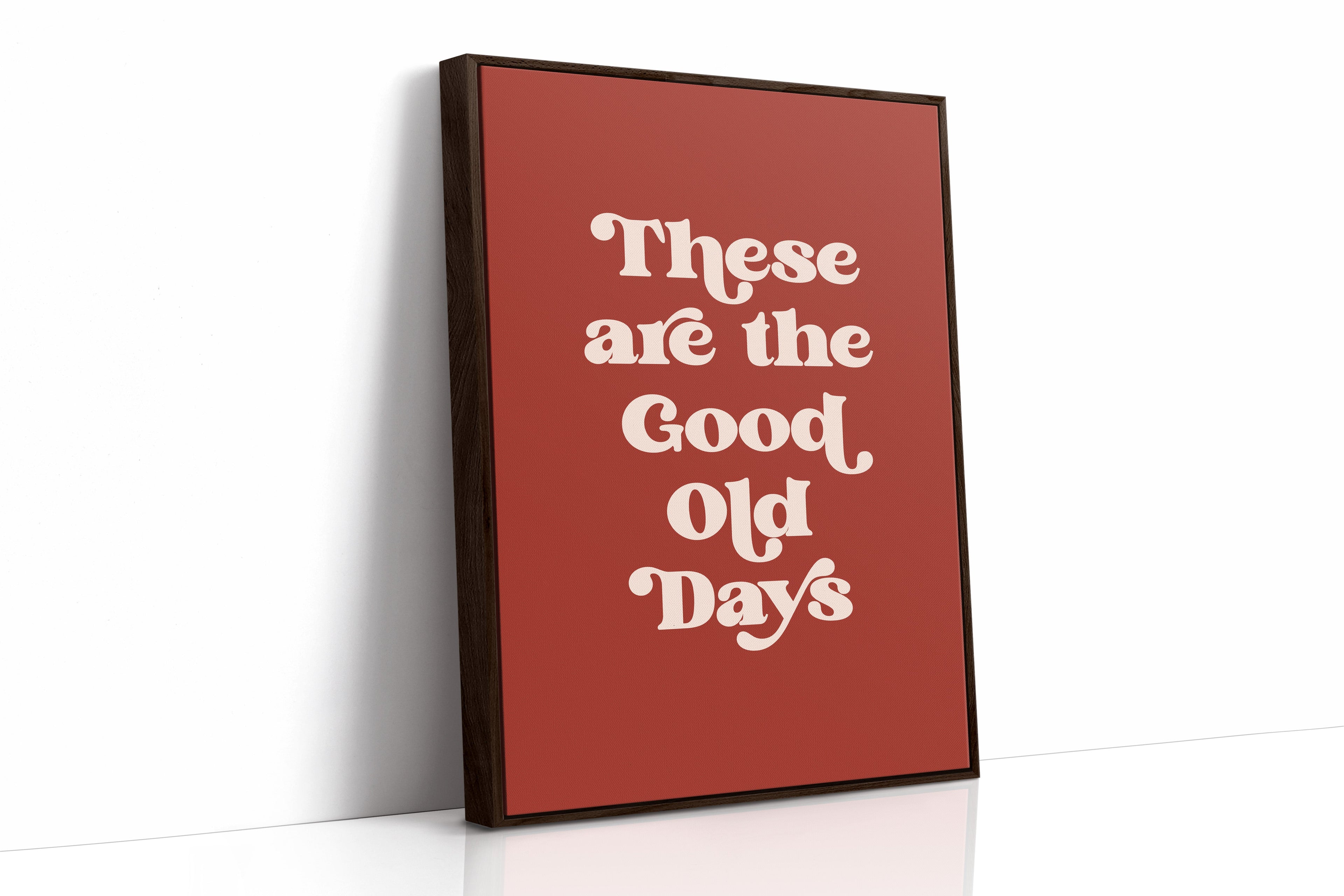 Vintage Vibes - Retro Typography Art Print Kooly