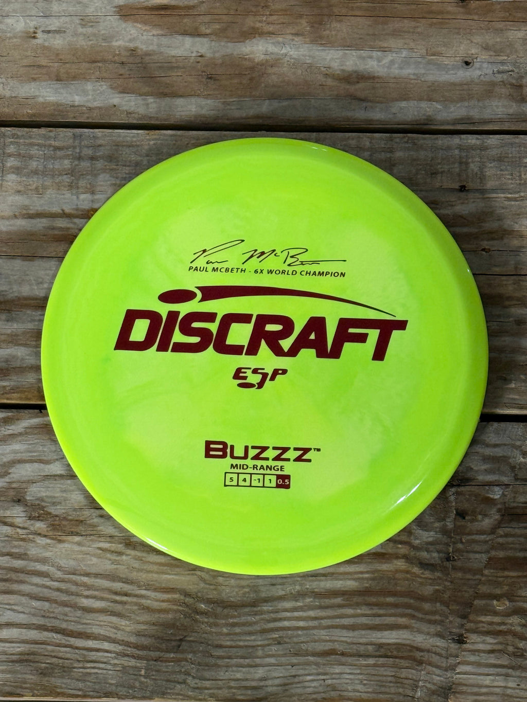 Paul McBeth 6x ESP Buzzz In The Bag Disc Golf Company
