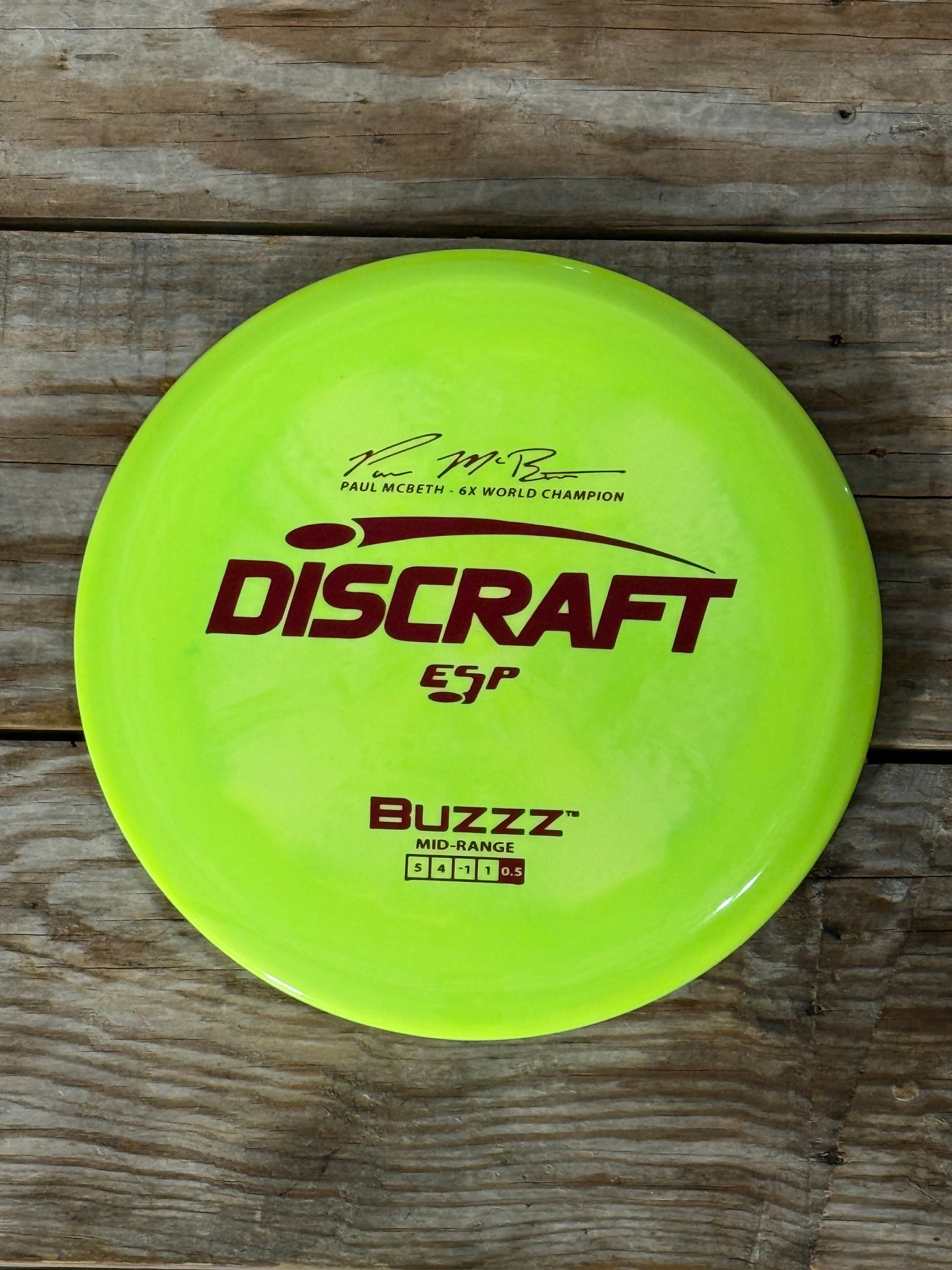 Paul McBeth 6x ESP Buzzz In The Bag Disc Golf Company