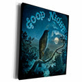 3dRose Good Night Bird on a Branch Vintage Circa 1890s - Museum Grade Canvas Wrap (cw-359108) 3dRose