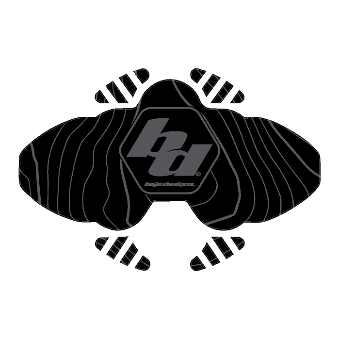 Baja Designs LP6 Topo Light Cover Overlays  - Universal StickerFab