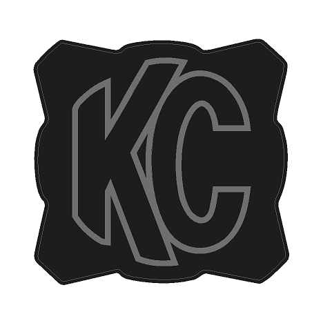 KC HiLITES Flex Era 1 Cover Overlays - Universal StickerFab