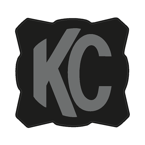 KC HiLITES Flex Era 1 Cover Overlays - Universal StickerFab