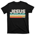 Classic Vintage Jesus Graphic Tee - Retro Faith Menswear Shirt, Timeless Statement Top Pasimax