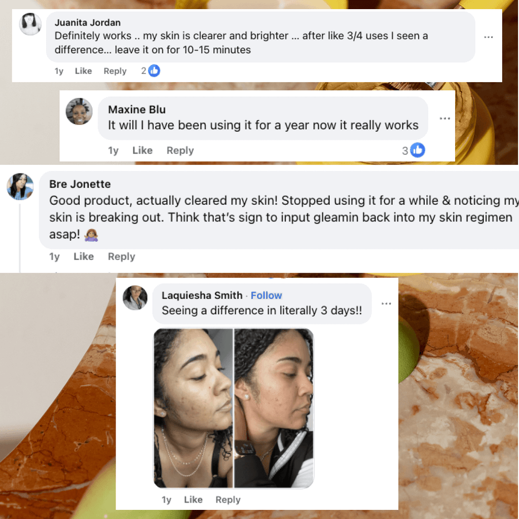 Vitamin C Clay Mask Gleamin