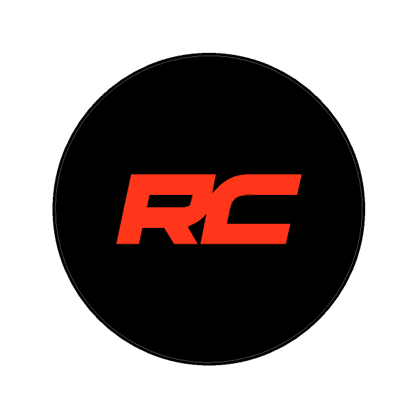 RC 3.5" Black Series Round Cover Overlays - Universal StickerFab