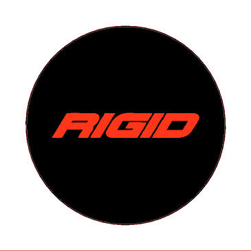 Rigid 360 Series 4" Light Cover Overlays - Universal StickerFab