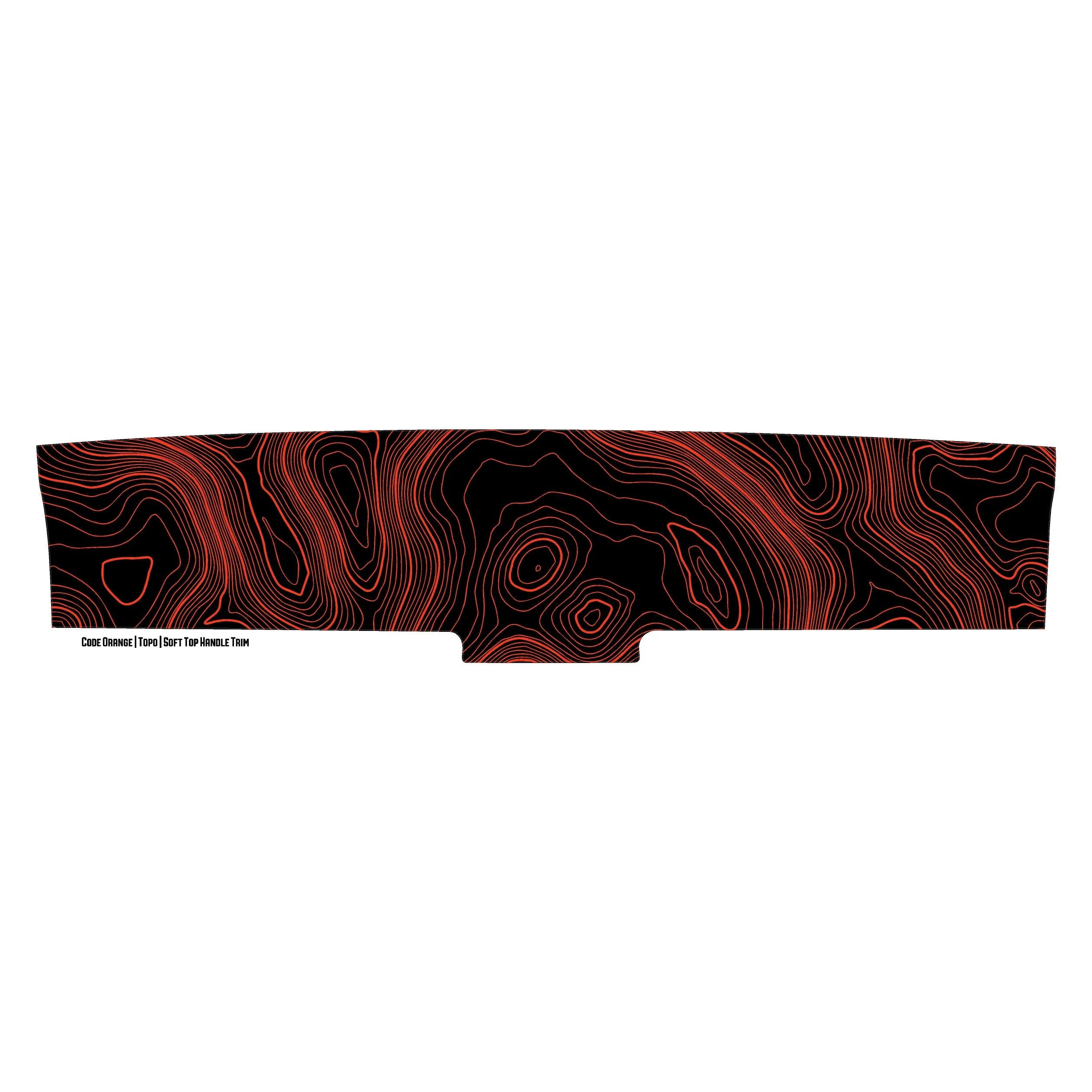 Topo Soft Top Bronco Panel Overlay - 2021+ Bronco Factory Soft Top StickerFab