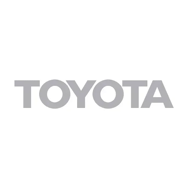 "TOYOTA" Rear Tailgate Emblem Overlays - 2024+ Land Cruiser StickerFab