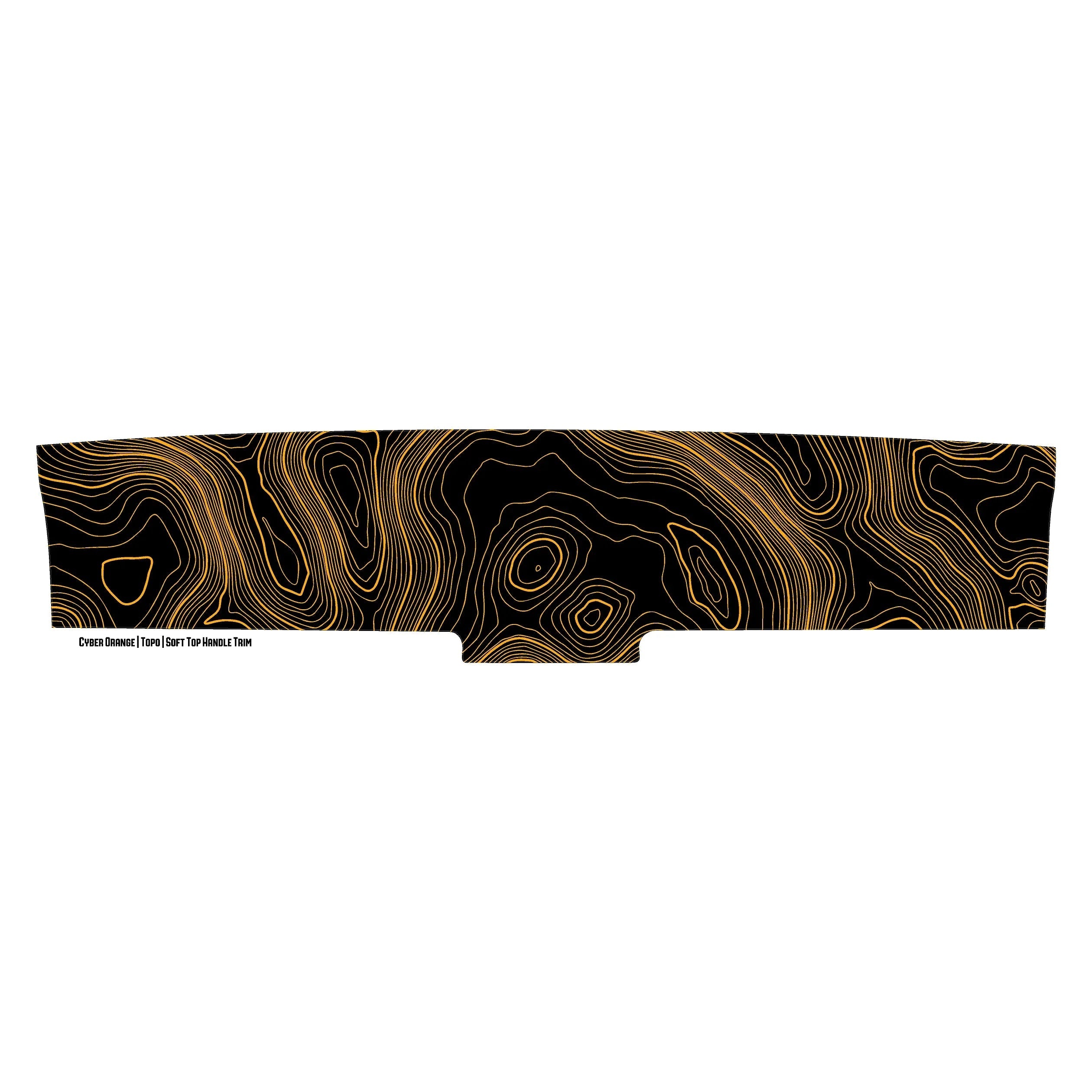 Topo Soft Top Bronco Panel Overlay - 2021+ Bronco Factory Soft Top StickerFab