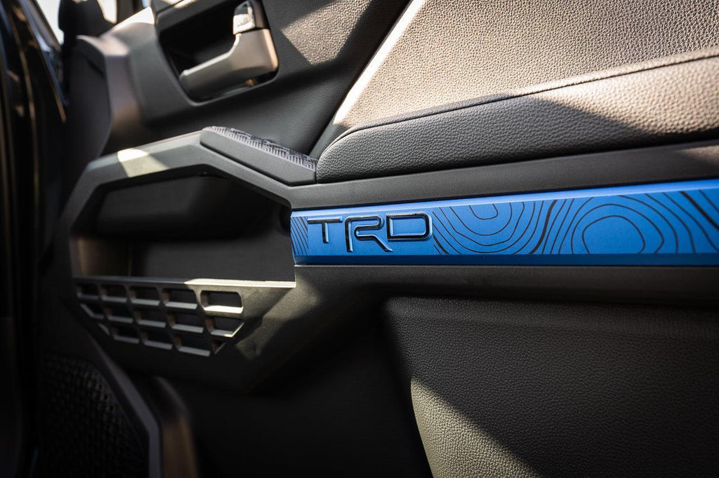 "TRD" Door Line Overlays - 2024+ Tacoma StickerFab