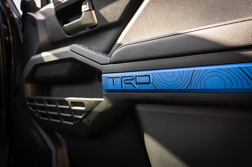 "TRD" Door Line Overlays - 2024+ Tacoma StickerFab