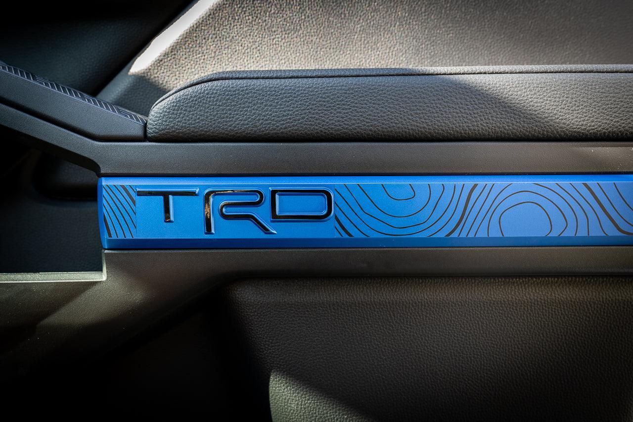 "TRD" Door Line Overlays - 2024+ Tacoma StickerFab