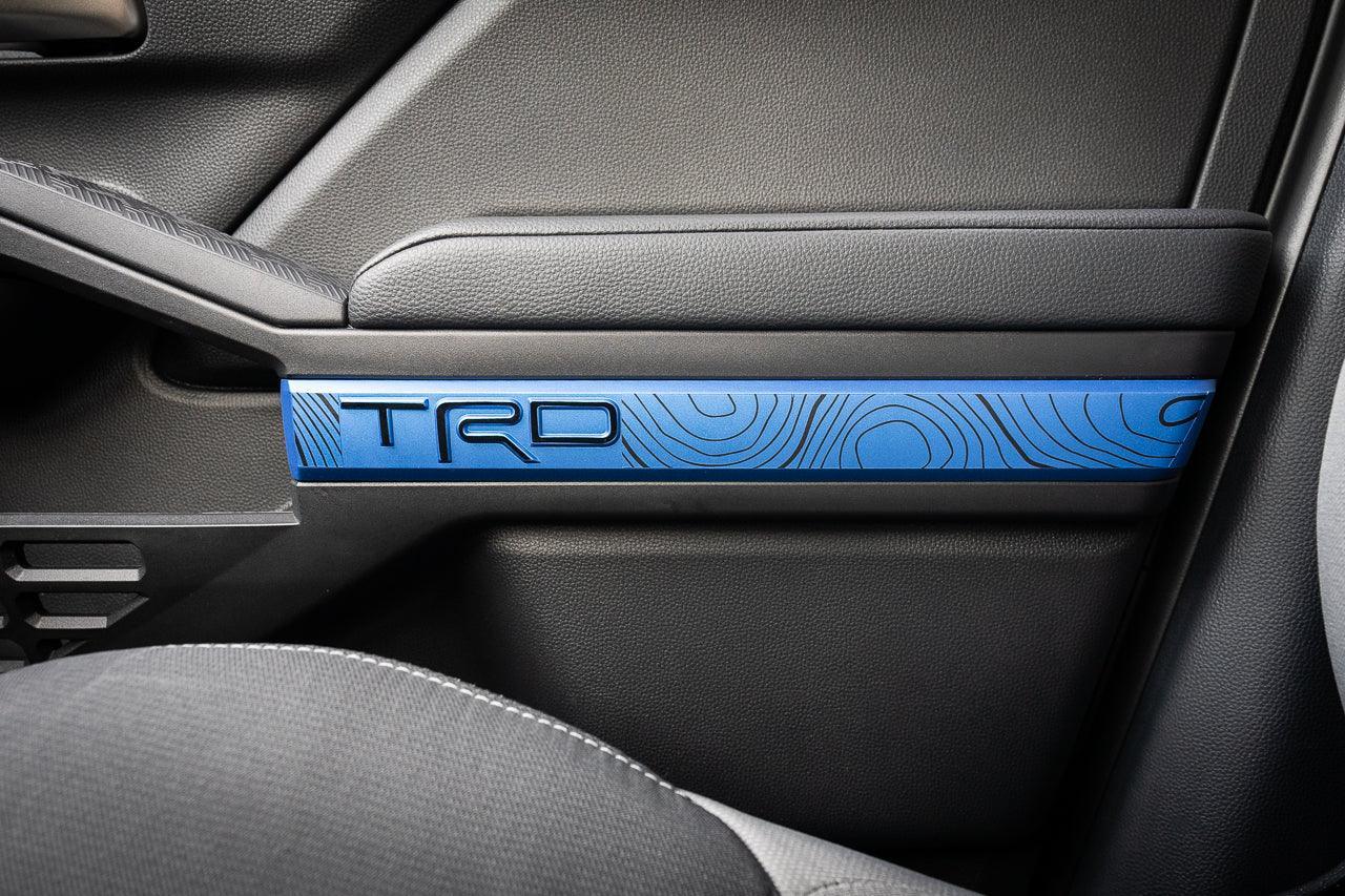 "TRD" Door Line Overlays - 2024+ Tacoma StickerFab