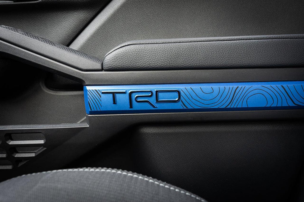 "TRD" Door Line Overlays - 2024+ Tacoma StickerFab