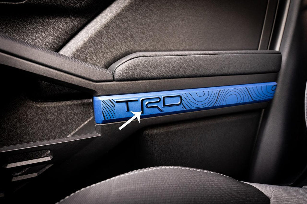 "TRD" Door Line Overlays - 2024+ Tacoma StickerFab