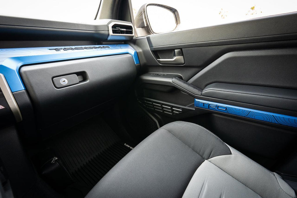 "TRD" Door Line Overlays - 2024+ Tacoma StickerFab