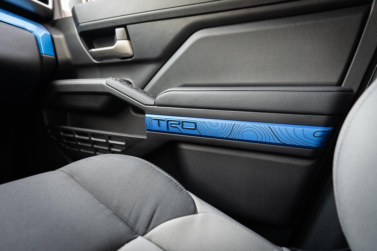 "TRD" Door Line Overlays - 2024+ Tacoma StickerFab
