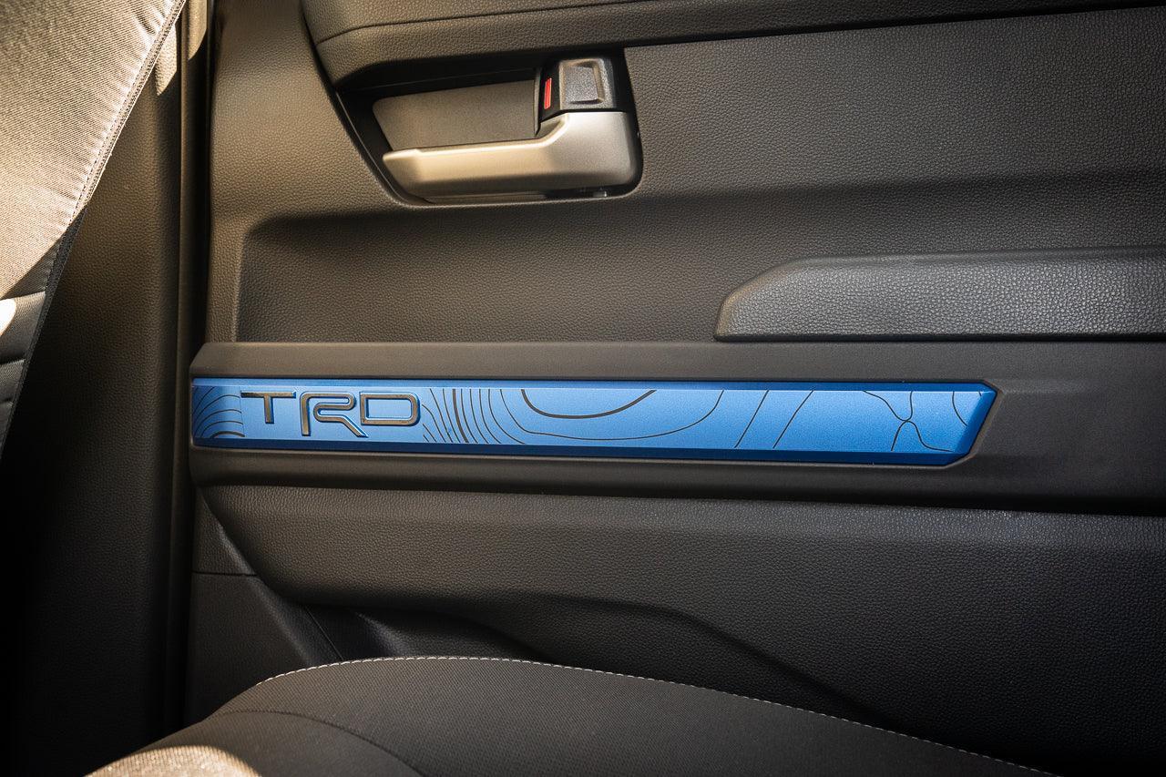 "TRD" Door Line Overlays - 2024+ Tacoma StickerFab