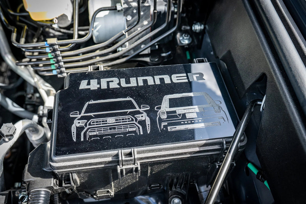 Driver Side Fuse Box Acrylic Plate - 2025+ 4Runner StickerFab