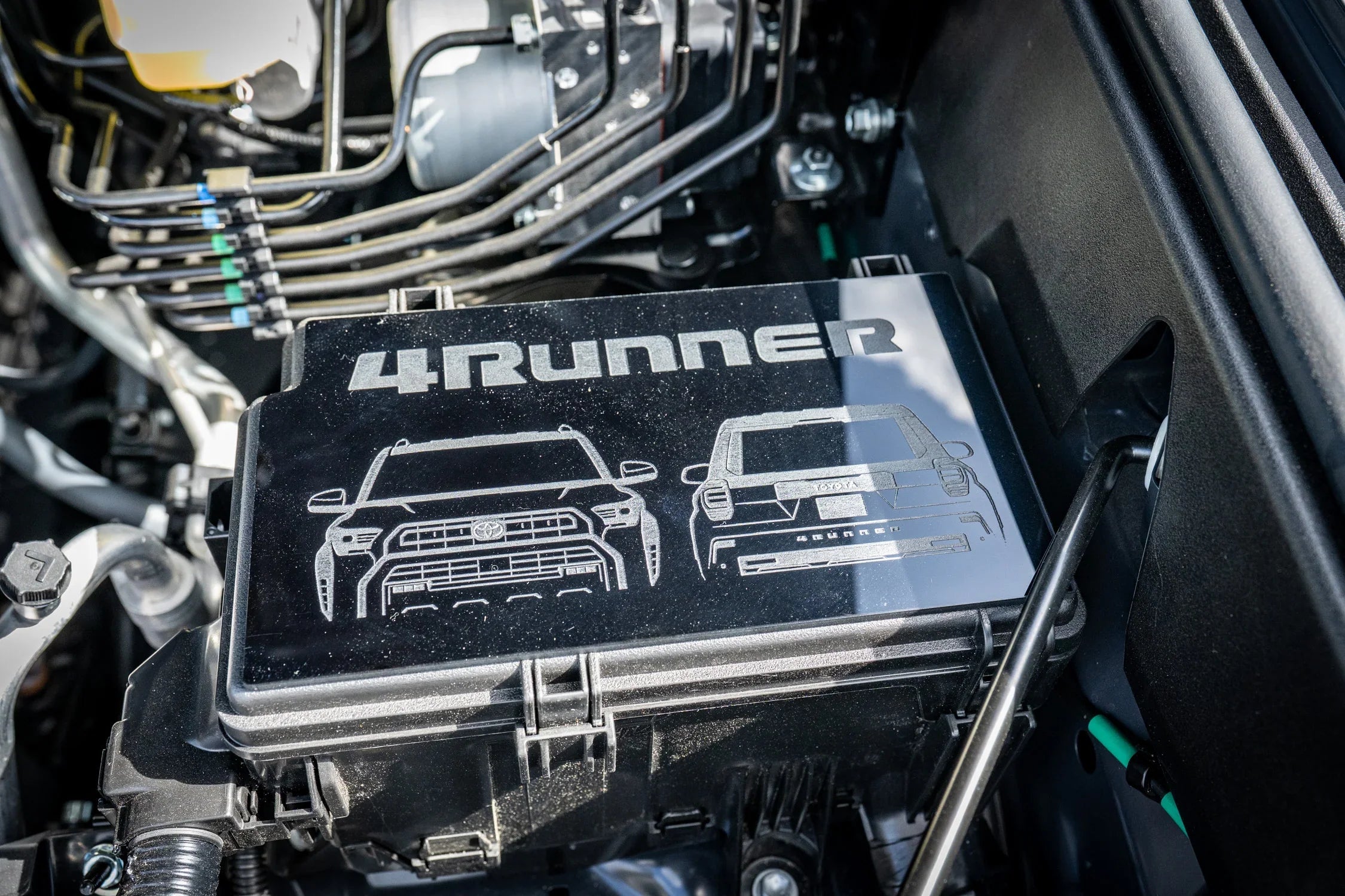 Driver Side Fuse Box Acrylic Plate - 2025+ 4Runner StickerFab