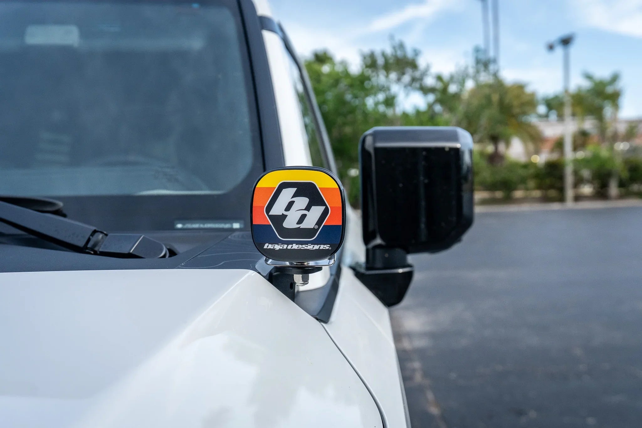 KC HiLiTES / Baja Designs A-Pillar Ditch Light Kit - 2024+ Land Cruiser StickerFab