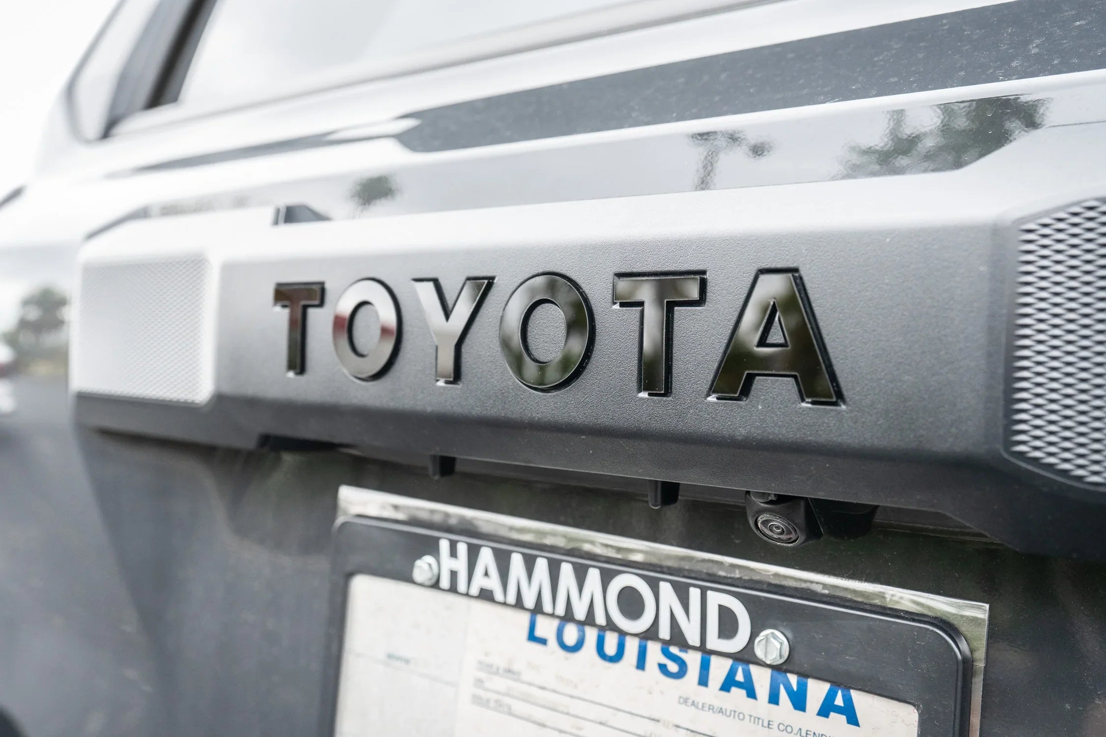 TOYOTA Rear Hatch Liftgate Acrylic Emblem Inlays - 2025+ 4Runner StickerFab