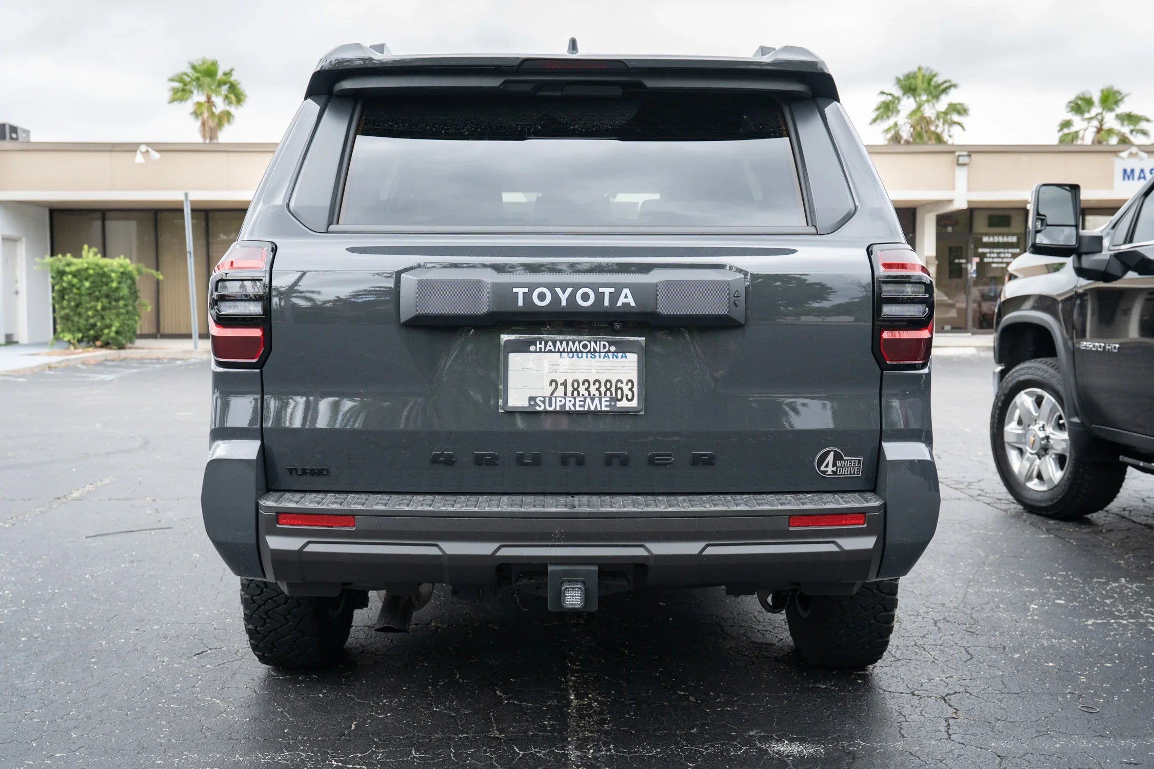 TOYOTA Rear Hatch Liftgate Acrylic Emblem Inlays - 2025+ 4Runner StickerFab