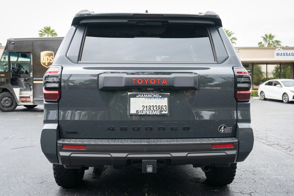 TOYOTA Rear Hatch Liftgate Acrylic Emblem Inlays - 2025+ 4Runner StickerFab