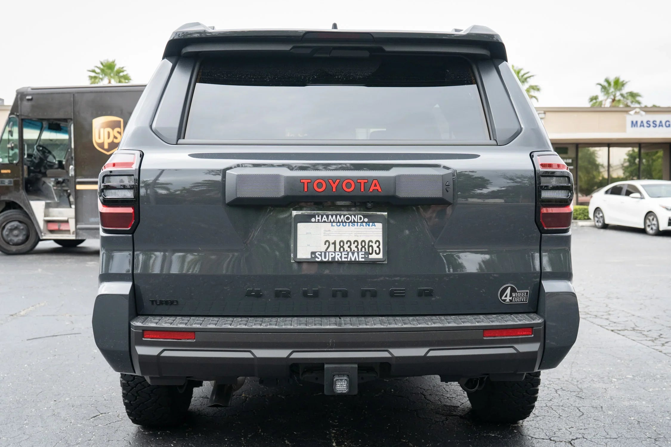 TOYOTA Rear Hatch Liftgate Acrylic Emblem Inlays - 2025+ 4Runner StickerFab